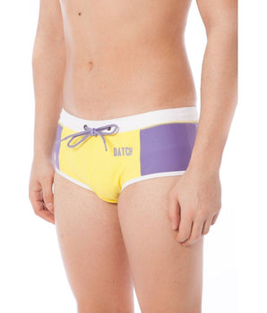 Datch Yellow Elastane Swimwear