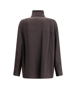 Brunello Cucinelli Brown Cashmere Coat