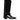 Dolce & Gabbana Black Logo Plaque Over The Calf Boots Shoes