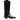 Dolce & Gabbana Black Leather Over The Calf Biker Boots Shoes