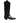 Dolce & Gabbana Black Leather Over The Calf Biker Boots Shoes