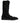 Dolce & Gabbana Black Alpaca Wool Suede Mid Calf Boots Shoes
