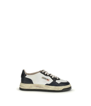 Autry Cream Leather Athletic Sneakers
