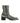 Dolce &amp; Gabbana Gray Cotton Velvet Mid Calf Short Boots Shoes
