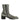 Dolce & Gabbana Gray Cotton Velvet Mid Calf Short Boots Shoes