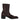 Dolce & Gabbana Brown Cotton Velvet Mid Calf Short Boots Shoes