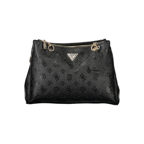 Guess Jeans Black Polyethylene Handbag
