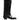 Dolce & Gabbana Black Logo Plaque Over The Calf Boot Shoes