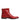 Dolce & Gabbana Red Studded Chelsea Short Ankle Boots Shoes