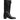 Dolce & Gabbana Black Logo Plaque Over The Calf Boots Shoes