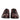 Dolce & Gabbana Bordeaux Leather Lace Up Dress Derby Shoes