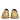 Dolce & Gabbana Yellow Black Leather Slip On Loafers Shoes