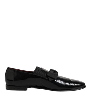 Dolce & Gabbana Leather Loafers Men Formal Dress Shoes