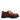 Dolce & Gabbana Brown Red Leather Lace Up Derby Dress Shoes