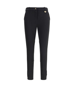 Burberry Black Cotton Casual Pants