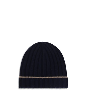 Brunello Cucinelli Blue Cashmere Beans