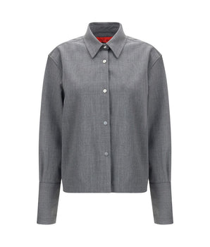 The Latest Gray Denim Shirt