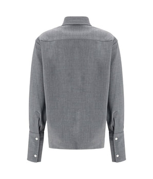 The Latest Gray Denim Shirt