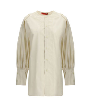 The Latest Cream Cotton Blouse