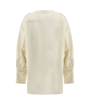 The Latest Cream Cotton Blouse