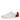 Dolce & Gabbana White Red Leather Low Top Men Sneakers Shoes