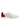 Dolce & Gabbana White Red Leather Low Top Men Sneakers Shoes