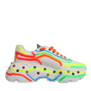 Dolce & Gabbana Multicolor Daymaster Low Top Sneakers Shoes