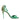 Dolce & Gabbana Green Heels Embellishments Sandals Shoes