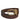 Dolce & Gabbana Brown Classic Gold Metal Logo Buckle Men Belt
