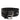 Dolce & Gabbana Black Double Strap Leather Silver Buckle Belt