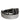 Dolce & Gabbana Black Silver Pebbled Texture Leather Buckle Men Belt