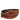 Dolce & Gabbana Brown Double Strap Leather Gold Buckle Belt