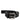 Dolce & Gabbana Black Leather Classic Metal Logo Buckle Belt