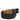 Dolce & Gabbana Black Leather Classic Metal Logo Buckle Belt