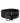 Dolce & Gabbana Black Double Strap Leather Silver Buckle Belt