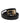 Dolce & Gabbana Black Classic Leather Gold-Tone Buckle Belt
