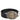 Dolce & Gabbana Black Leather Ornate Metal Buckle Men Belt