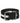 Dolce &amp; Gabbana Men's Black White Striped Metal Buckle Belt