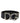 Dolce & Gabbana Black Classic Silver Metal DG Logo Buckle Belt