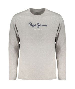 Pepe Jeans Gray Cotton T-Shirt