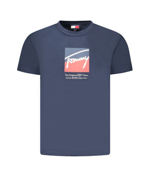 Tommy Hilfiger Blue Cotton T-Shirt
