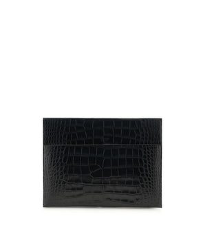Tom Ford Crocodile print leather Pouch