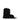 Rick Owens Black Fur Ankle Boots
