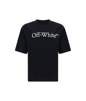 Off-White Black Cotton T-Shirt