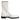 Dolce & Gabbana White Lambskin Leather Mid Calf Boots Shoes