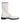 Dolce &amp; Gabbana White Lambskin Leather Mid Calf Boots Shoes