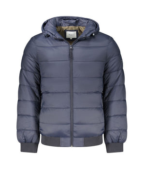 Pepe Jeans Blue Polyamide Jackets & Coat