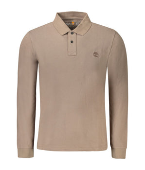 Timberland Brown Cotton Polo Shirt