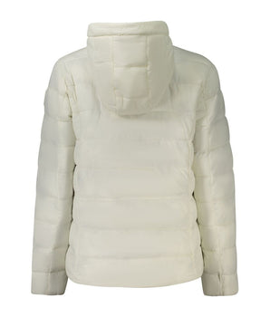 Pepe Jeans White Polyamide Jackets & Coat