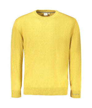 Pepe Jeans Yellow Cotton Sweater